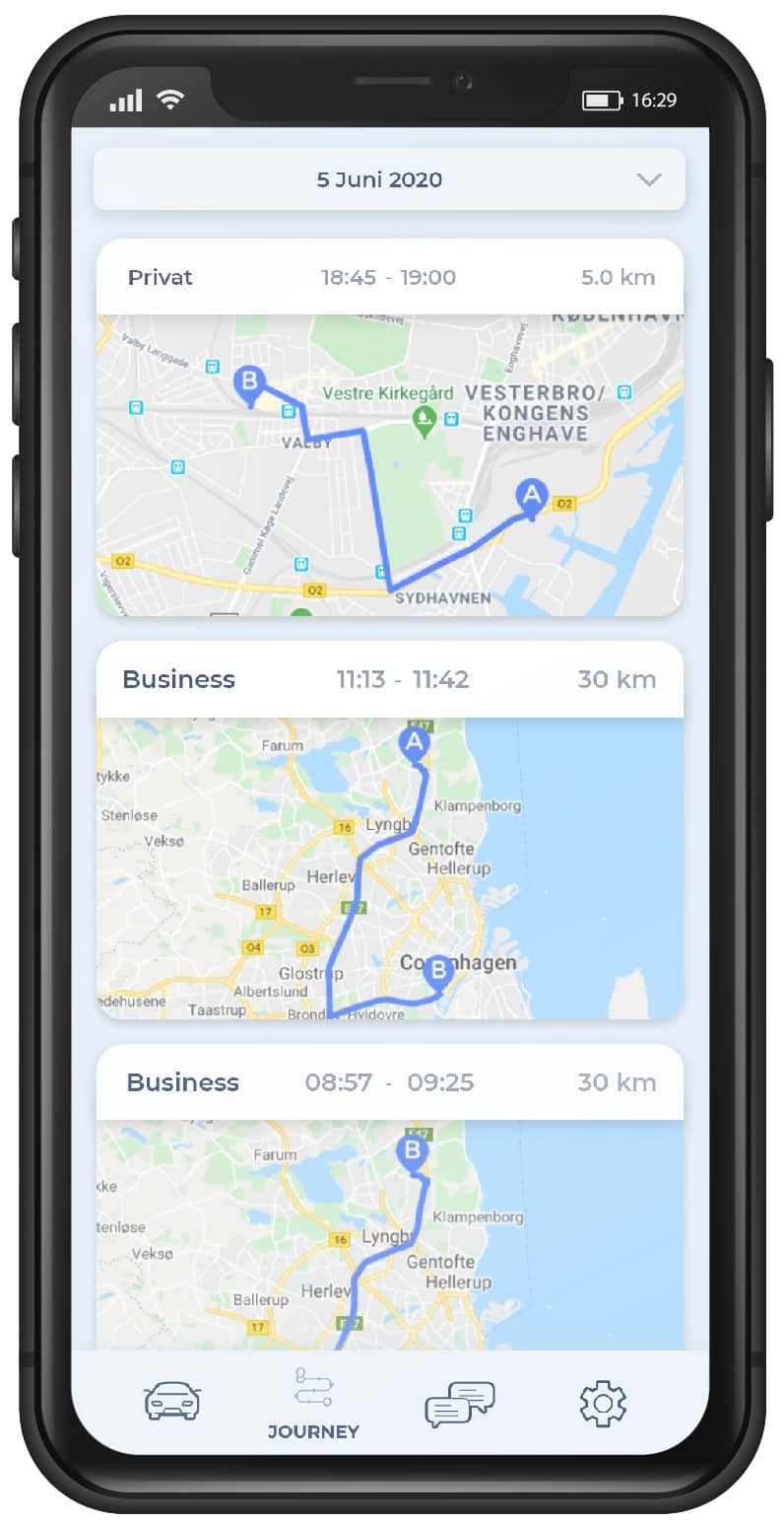 Automatic trip logging